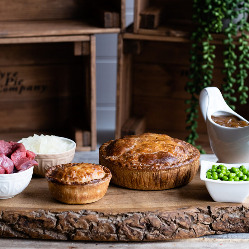 Steak & Onion Pie - Locally Sourced Produce - Wyre Pie Company